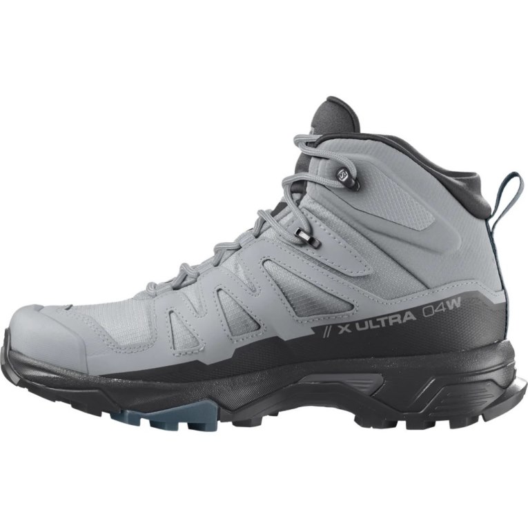 Botas Montaña Salomon X Ultra 4 Mid GTX Mujer Grises Claro Negros | MX HVDK423